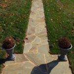 Irregular Flagstone Walkway - Earth Effects Landscaping - Marshall, Virginia