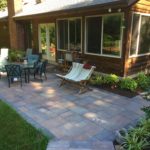 Finished Paver Patio - Earth Effects Landscaping - Marshall, Virginia